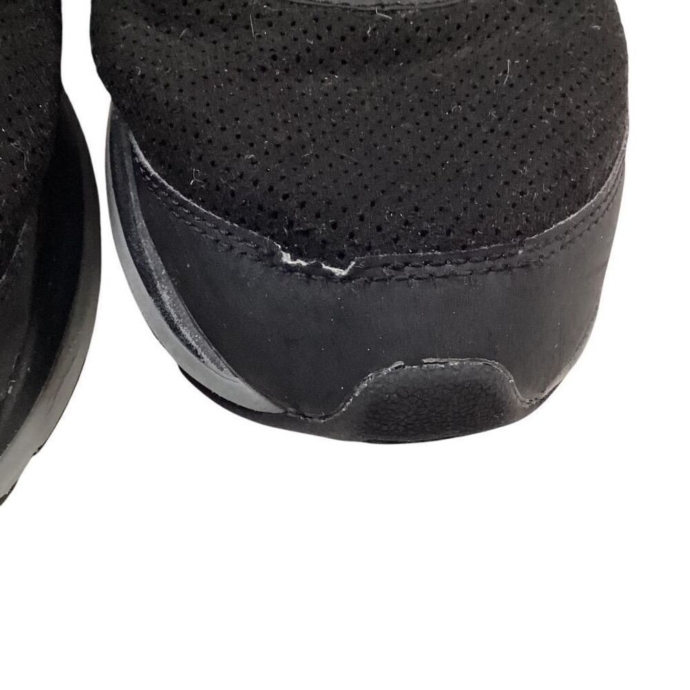 Brooks Walking Shoes Men 12 Black Gray Addiction Walker Suede Lace Up - Picture 4 of 11